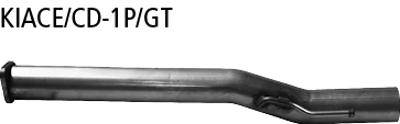 Bastuck Verbindungsrohr vorne für Kia Ceed CD GT 1.6 T-GDi ab Bj. 2019-