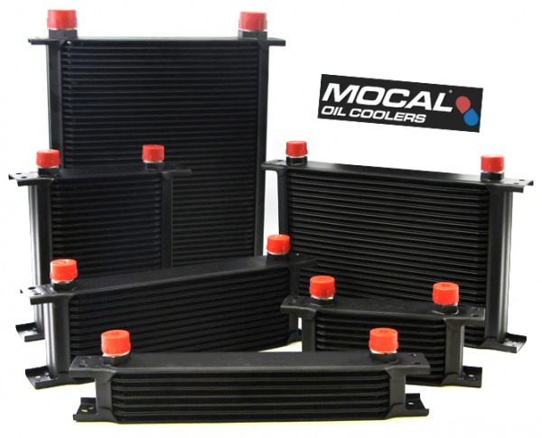 Mocal Ölkühler - 1/2" BSP - Länge: 210mm / Höhe: 100mm