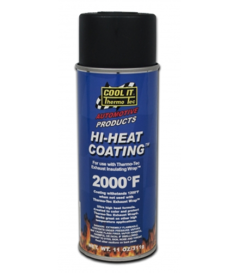 Thermo Tec Hi-Heat Coating Spray - Thermo Lack Spray 311g - schwarz