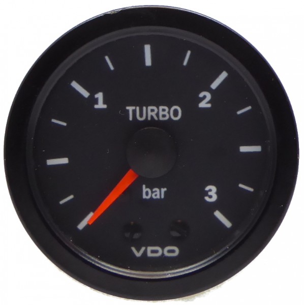 VDO Ladedruckanzeige 52mm 2" Turbo 0-3 bar Cockpit International 