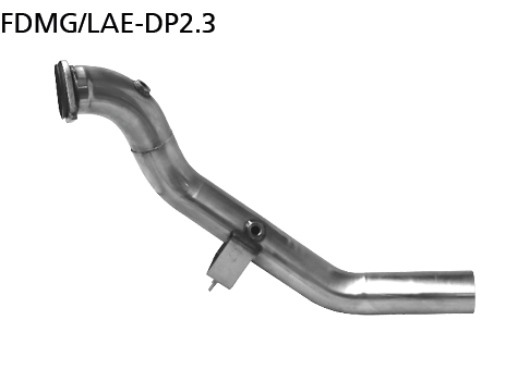 Bastuck Ersatzrohr für Katalysator 76mm (ohne Zulassung nach StVZO) für Ford Mustang LAE 2.3l Ecoboost ab Bj. 2015-