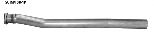 Bastuck Ersatzrohr für Vorschalldämpfer (ohne Zulassung nach StVZO) für Subaru Impreza WRX STI Stufenheck (ab Bj. 2011) inkl. Modell 2014