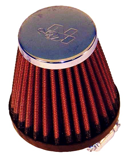 K&N Universal-Filter - Flanschdurchmesser 40 mm / Länge Filter: 76 mm (RC-2310)