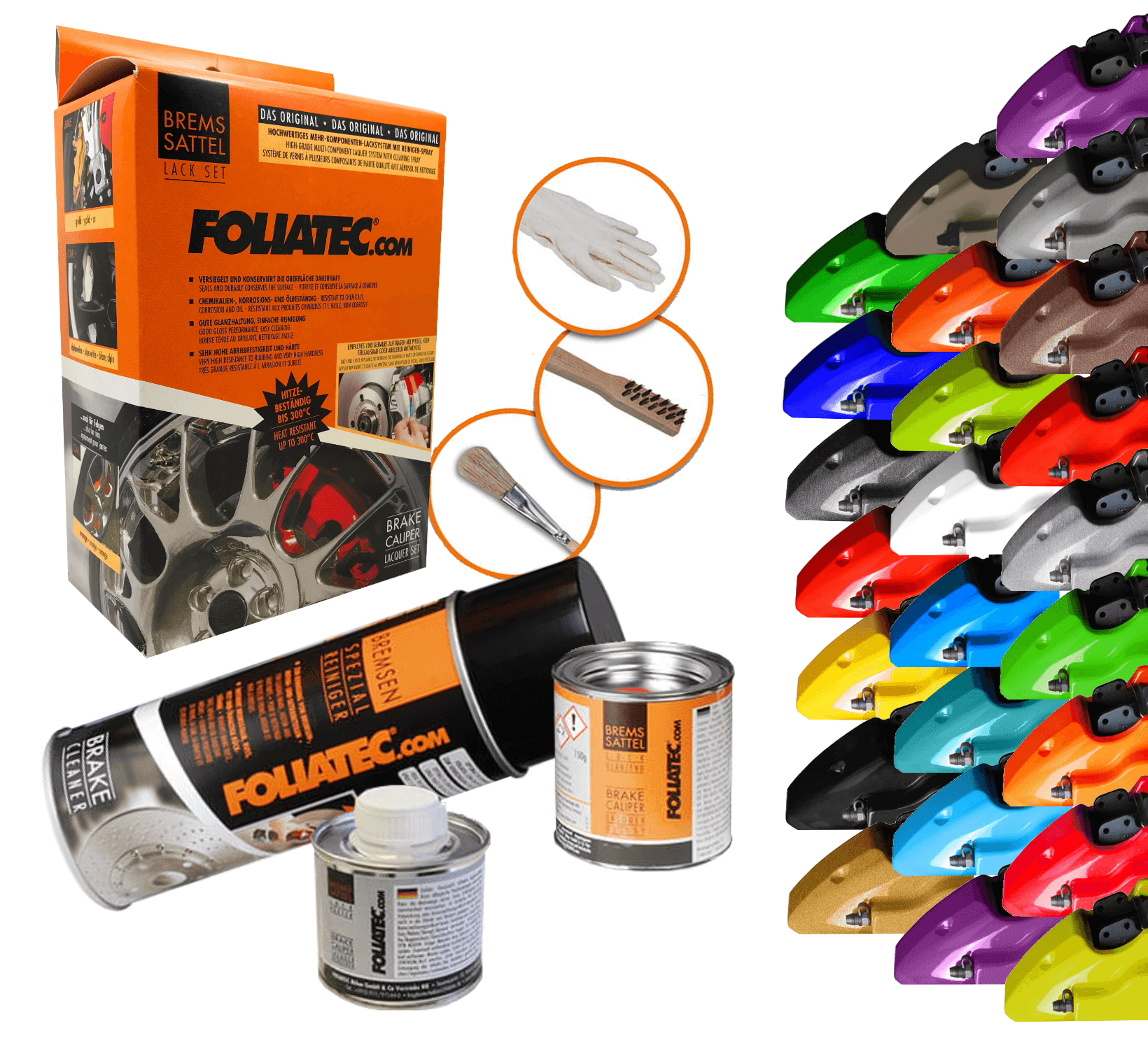 FoliaTec Bremssattellack - erweitert um viele neue Farben