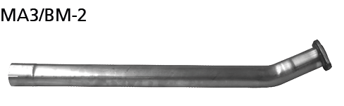Bastuck Verbindungsrohr (nicht für Diesel-Modelle) für Mazda 3 Typ BM ab Bj. 2013-