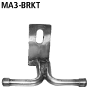 Bastuck Adapter Hauptschalldämpfer auf Serienanlage auf Ø 55.5 mm Mazda Typ: Mazda 3 1.4l / 1.6l Benziner + Diesel ohne Rußpartikelfilter