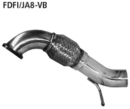 Bastuck Flexibles Verbindungsrohr (nur für 1.4l + 1.6l Modelle) Fiesta JA8 (ab Bj. 2008)