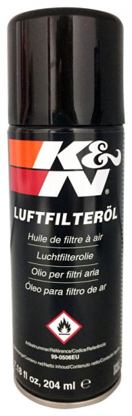K&N Luftfilteröl - Sprühdose 204 ml
