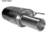 Bastuck Endschalldämpfer LH mit Single-Endrohr 1x Ø 100 mm Alfa Romeo Typ: 159 2WD 2ESD