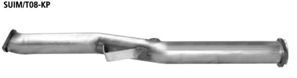 Bastuck Ersatzrohr für Katalysator (ohne Zulassung nach StVZO) für Subaru Impreza WRX STI Stufenheck (ab Bj. 2011) inkl. Modell 2014