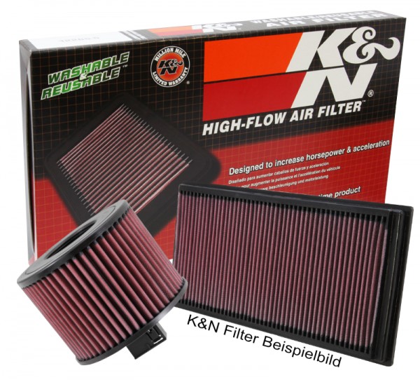 K&N Sportluftfilter für Seat Inca (6K) 1.9SDi 64 PS Bj. 11/95-2/04 (33-2649)