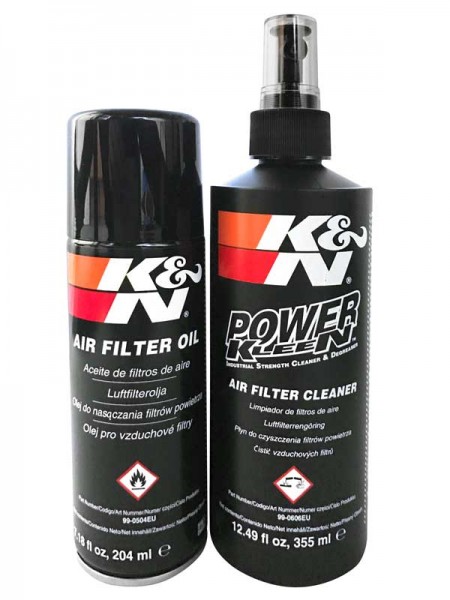 K&N Reinigungsset (Reiniger & Filteröl)