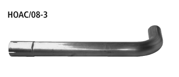 Bastuck Verbindungsrohr für 1 Endschalldämpfer für Bastuck Accord CU1/CU2 ab Bj. 2008 (nicht Kombi)