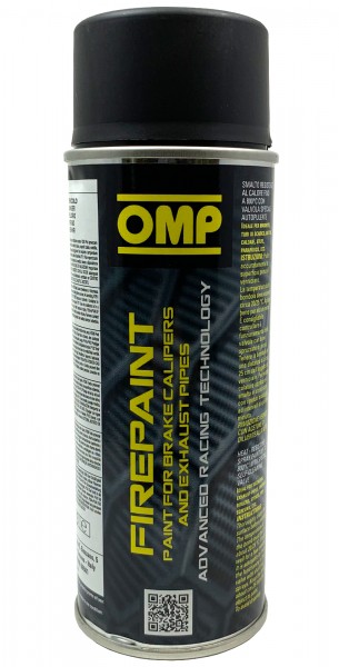 OMP Auspuff-, Motor- und Bremssattellack - schwarz 400ml