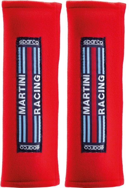 SPARCO Gurtpolster 3" -Martini Racing- rot