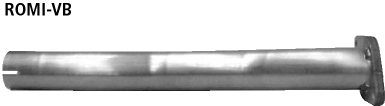 Bastuck Verbindungsrohr (Fahrzeuge mit Kat) Rover Typ: Mini mit Kat Endrohr mittig