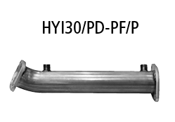 Bastuck Ersatzrohr für Partikelfilter (ohne Zulassung nach StVZO) für Hyundai i30 Fastback N 2.0 T-GDI Performance