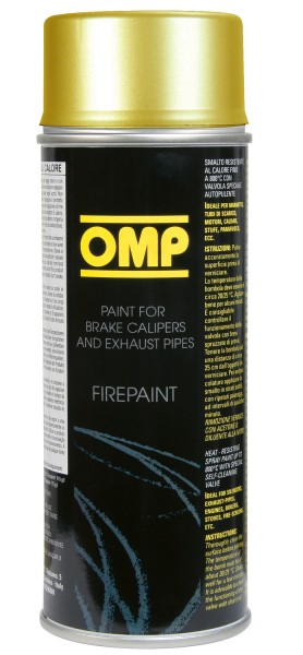 OMP Auspuff-, Motor- und Bremssattellack - gold 400ml