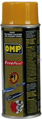 OMP Auspuff-, Motor- und Bremssattellack - gelb 400ml