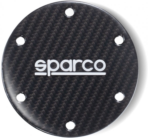 Sparco Hupenknopf Attrappe - carbon-look matt