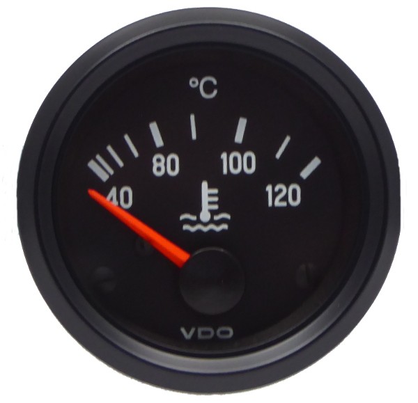 VDO "international" Kühlwasseranzeige d=52mm 40°-120°C