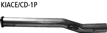 Bastuck Verbindungsrohr vorne für Kia Ceed CD GT-Line 1.0l T-GDI / 1.4l T-GDI ab Bj. 2019-