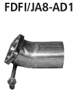 Bastuck Frontadapter nach Katalysator (nur für Fiesta JA8 1.4l + 1.6l Benziner Modelle)