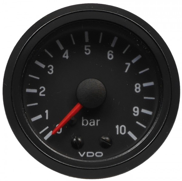 VDO "international" Öldruckanzeige d=52mm 0-10 bar (mechanisch)