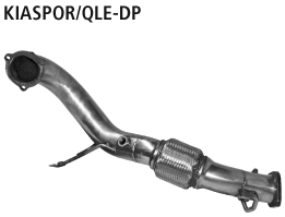 Bastuck Ersatzrohr für Haupt-Katalysator (ohne Zulassung nach StVZO) für Kia Sportage QLE 1.6l Turbo