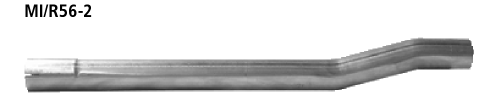Bastuck Verbindungsrohr Vorschalldämpfer auf Endschalldämpfer (nur für MI/R56-Q90i) für BMW Mini R56 One / Cooper Diesel